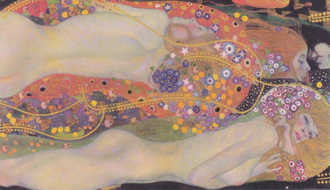 Serpents-II gustav klimt