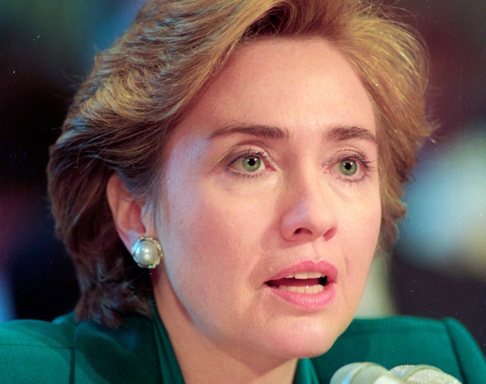 hillary clinton younger