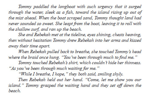 Tommy and Rebekah reunite the end