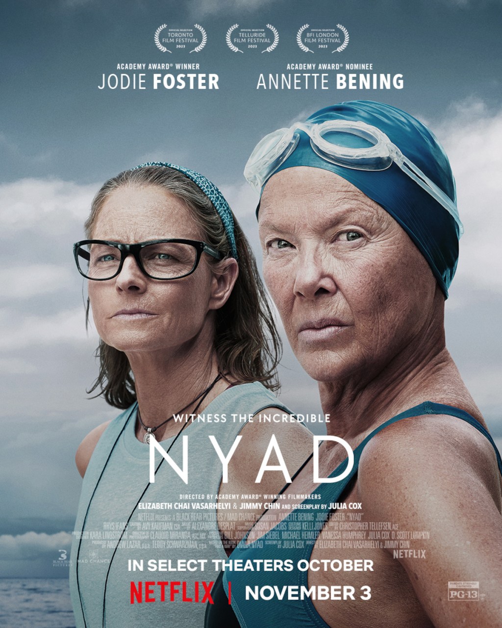 Nyad is the inspiring new Netflix biopic starring Annette Bening and Jodie&nbsp;Foster